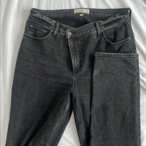 Abercrombie & Fitch Charcoal Denim Pants
